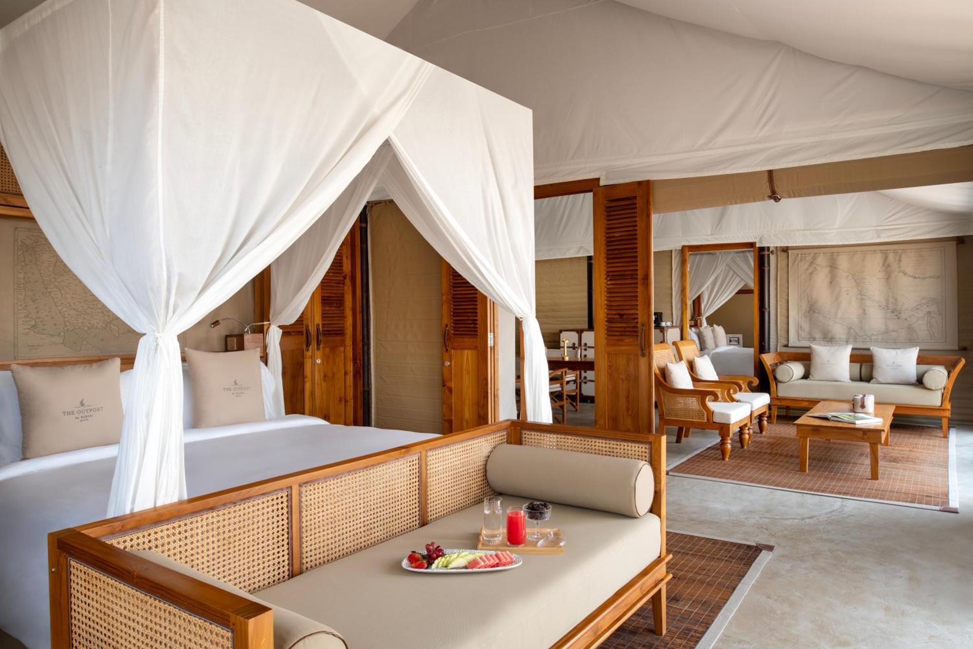 The Outpost Al Barari Camp Hotel Mesaieed Luaran gambar