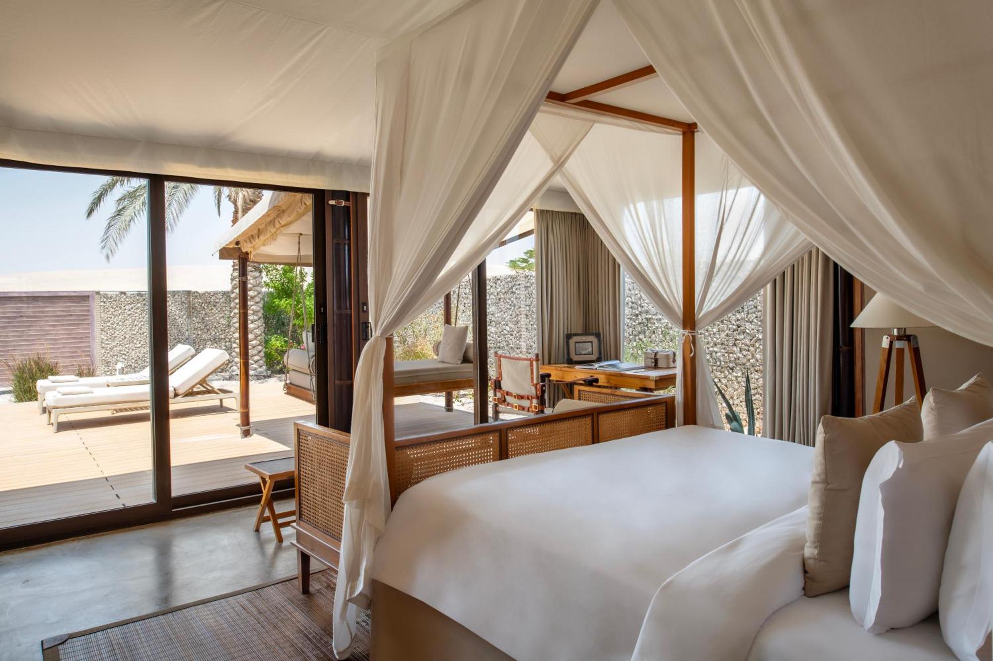 The Outpost Al Barari Camp Hotel Mesaieed Luaran gambar