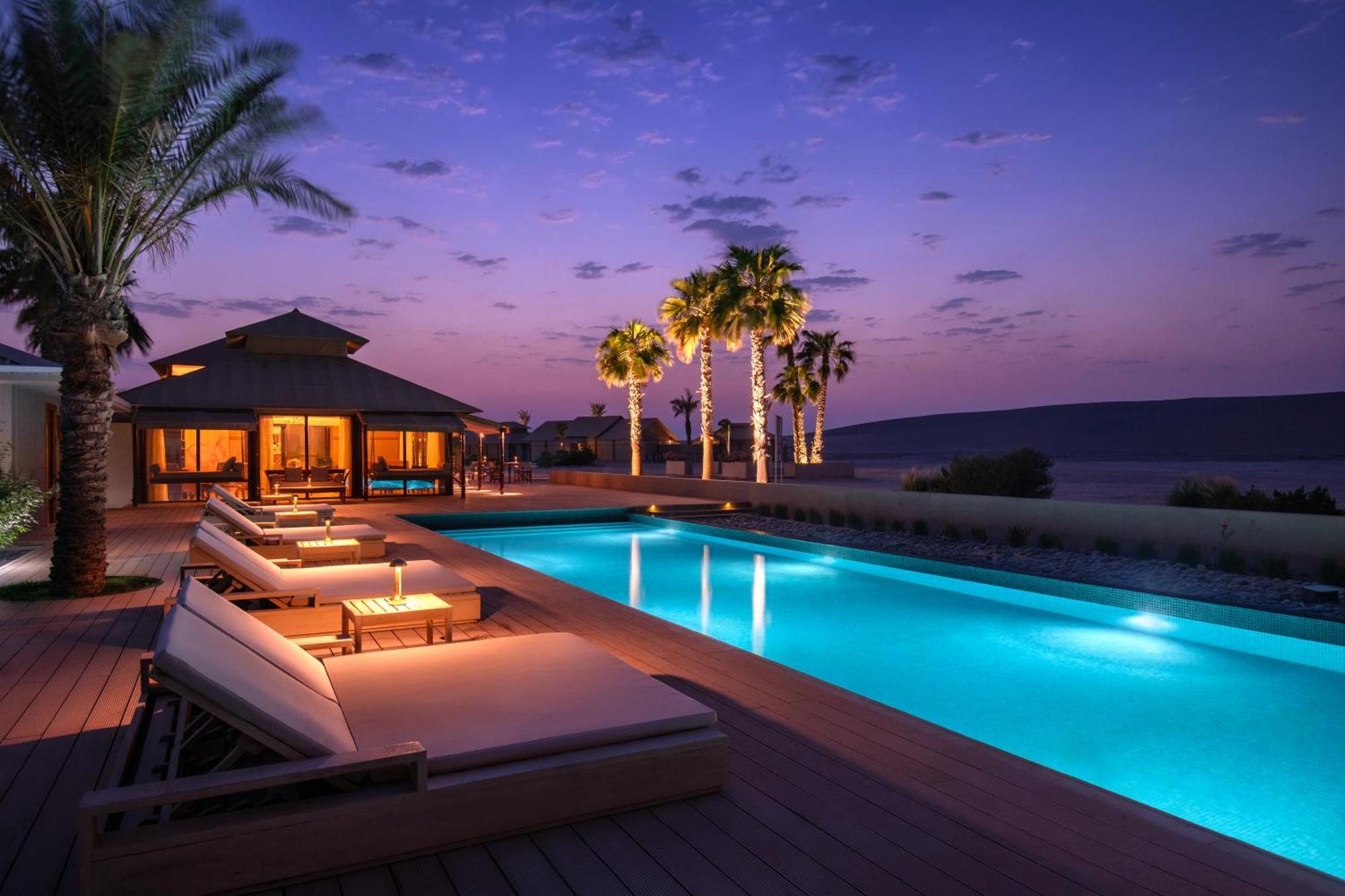 The Outpost Al Barari Camp Hotel Mesaieed Luaran gambar