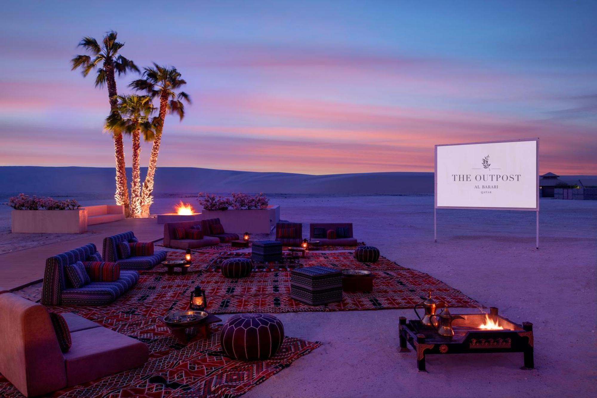 The Outpost Al Barari Camp Hotel Mesaieed Luaran gambar