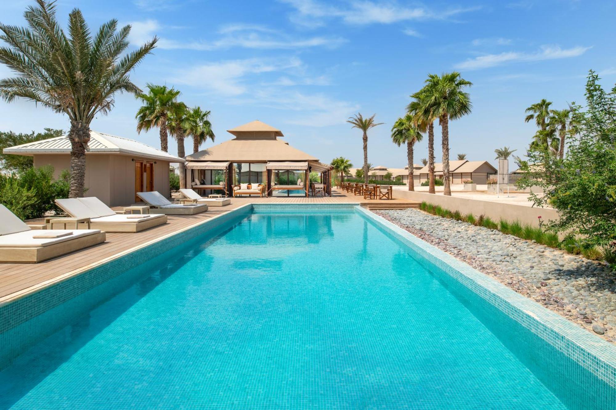 The Outpost Al Barari Camp Hotel Mesaieed Luaran gambar