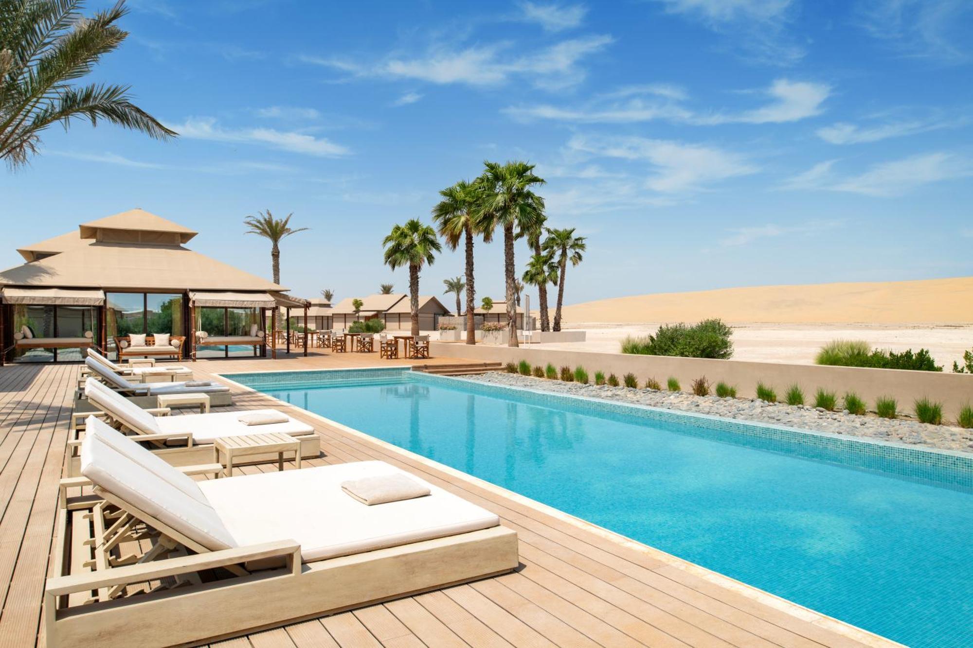 The Outpost Al Barari Camp Hotel Mesaieed Luaran gambar